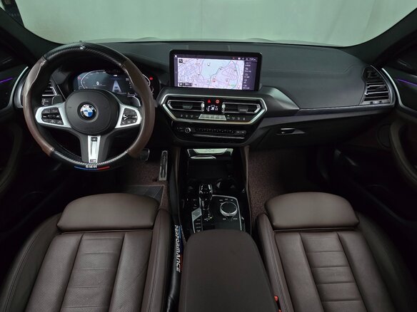 2022 BMW X4 20i II (G02) Рестайлинг, чёрный - вид 10