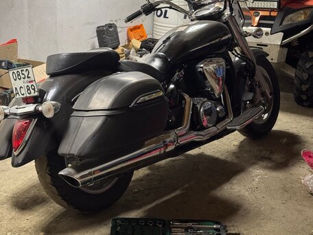 2011 Yamaha XVS1300, чёрный, 750000 рублей, вид 2