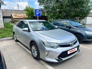 2012 Toyota Camry VII (XV50), серебристый, 1380000 рублей, вид 2