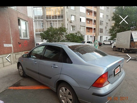 2004 Ford Focus I Рестайлинг, голубой - вид 8