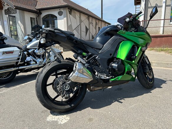 2014 Kawasaki Z 1000SX, зелёный, 750000 рублей - вид 2