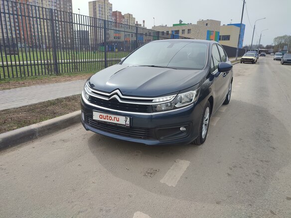 2019 Citroen C4 II Рестайлинг, синий, 1350000 рублей - вид 1