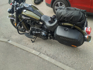2018 Harley-Davidson Heritage, зелёный, 1650000 рублей, вид 4
