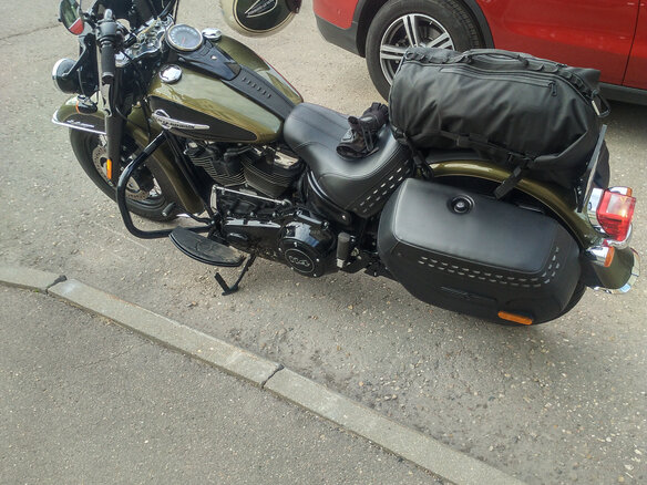 2018 Harley-Davidson Heritage, зелёный, 1650000 рублей - вид 3