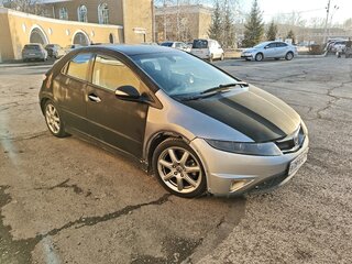 2007 Honda Civic VIII, чёрный, 345000 рублей, вид 3
