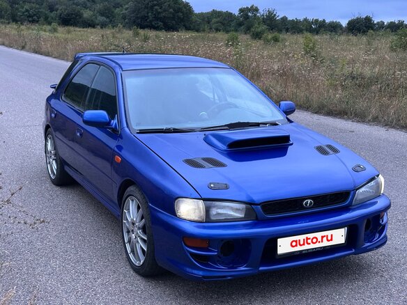 1997 Subaru Impreza I, синий, 650000 рублей - вид 7