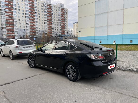 2008 Mazda 6 II (GH), чёрный, 850000 рублей - вид 4