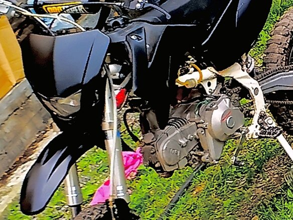 2020 Motoland MX 125, чёрный, 75000 рублей