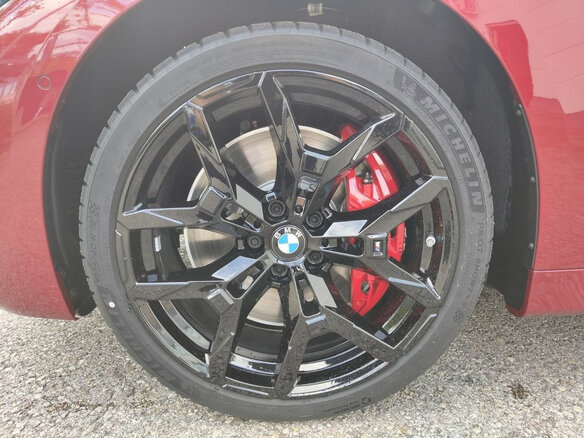 2025 BMW 4 серии M440i xDrive G22, G23, G26 Рестайлинг, красный - вид 16