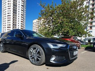 2018 Audi A6 45 TDI V (C8), чёрный, 4100000 рублей, вид 2