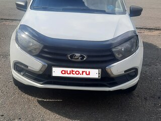 2019 Lada (ВАЗ) Granta I Рестайлинг, белый, 370000 рублей, вид 1