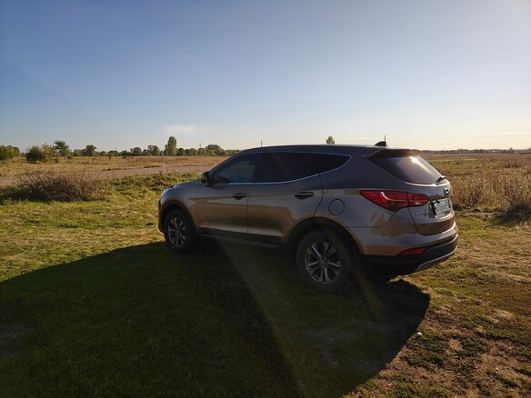 2012 Hyundai Santa Fe III, золотистый, 1600000 рублей - вид 14