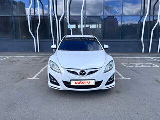 2011 Mazda 6 II (GH) Рестайлинг, белый, 800000 рублей, вид 1