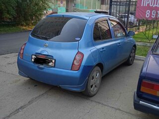 2002 Nissan March III (K12), синий, 360000 рублей, вид 2