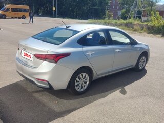 2018 Hyundai Solaris II, серебристый, 1450000 рублей, вид 5