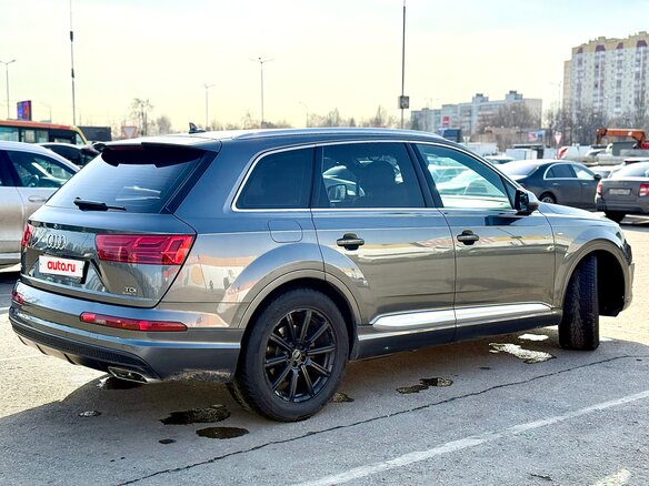2016 Audi Q7 II (4M), серый, 2880000 рублей - вид 6