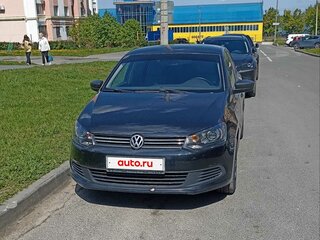 2011 Volkswagen Polo V, чёрный, 540000 рублей, вид 1