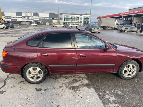 2002 Hyundai Elantra III (XD), красный, 340000 рублей - вид 2