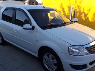 2013 Renault Logan I Рестайлинг, белый, 600000 рублей, вид 2