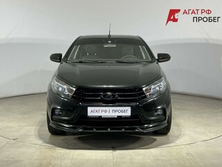 2016 Lada (ВАЗ) Vesta I, чёрный, 680000 рублей, вид 2