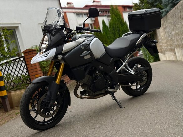 2014 Suzuki V-Strom 1000, серебристый, 680000 рублей - вид 5