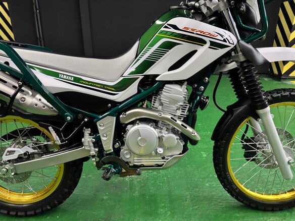 2020 Yamaha XT250 Serow, зелёный, 715000 рублей - вид 9