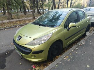 2008 Peugeot 207 I, жёлтый, 550000 рублей, вид 1
