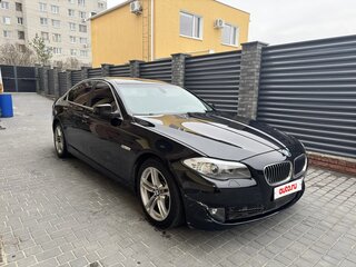 2012 BMW 5 серии 520i VI (F10/F11/F07), чёрный, 1450000 рублей, вид 2