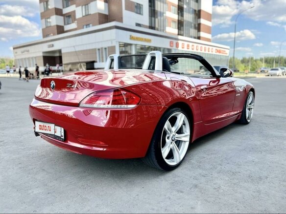 2009 BMW Z4 23i II (E89), красный, 2200000 рублей - вид 9