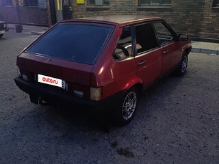 1995 Lada (ВАЗ) 2109, пурпурный, 60000 рублей, вид 4