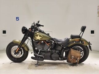 2017 Harley-Davidson Softail Slim, зелёный, 1220000 рублей, вид 2