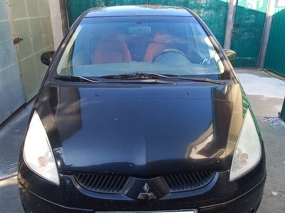 2006 Mitsubishi Colt VI (Z20/Z30), чёрный, 350000 рублей