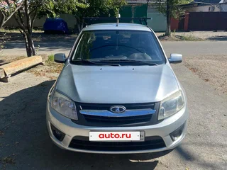 2012 Lada (ВАЗ) Granta I, серебристый, 385000 рублей, вид 1