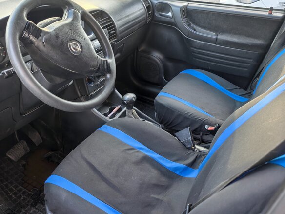 2002 Opel Zafira A, синий, 270000 рублей - вид 4