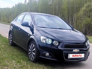 2013 Chevrolet Aveo II, чёрный, 570000 рублей, вид 2