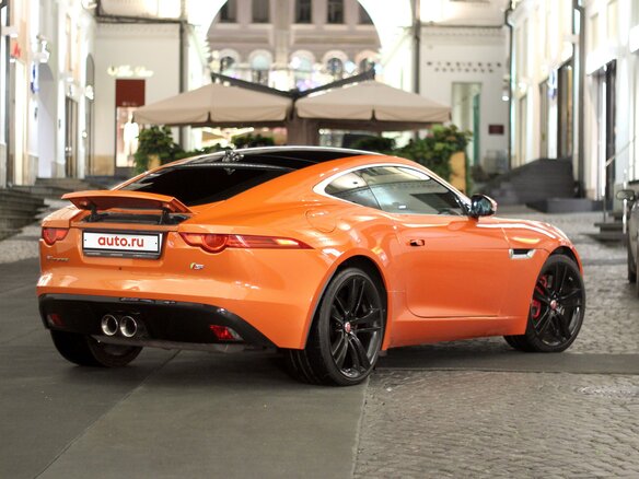 2014 Jaguar F-Type S I, оранжевый - вид 13