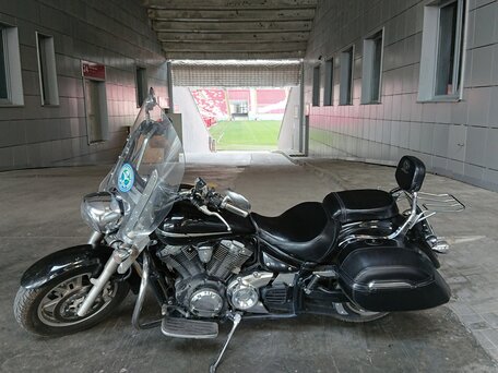 2011 Yamaha XVS1300, чёрный, 800000 рублей, вид 1