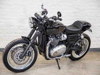 2021 Triumph Bonneville T120, чёрный, 1230000 рублей, вид 1