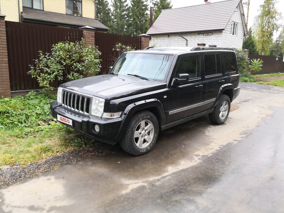 2008 Jeep Commander, чёрный - вид 1