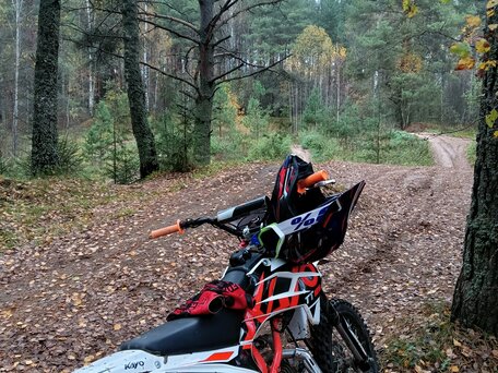 2024 Kayo Basic TT125, оранжевый, 65000 рублей, вид 2