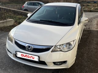 2010 Honda Civic Hybrid VIII Рестайлинг, белый, 935452 рублей, вид 3