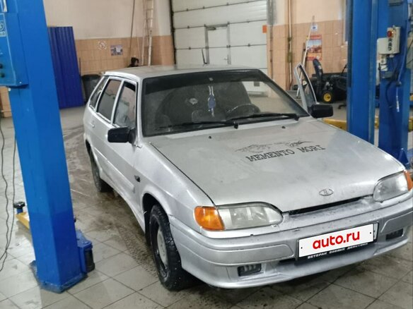 2011 Lada (ВАЗ) 2114, серебристый - вид 1