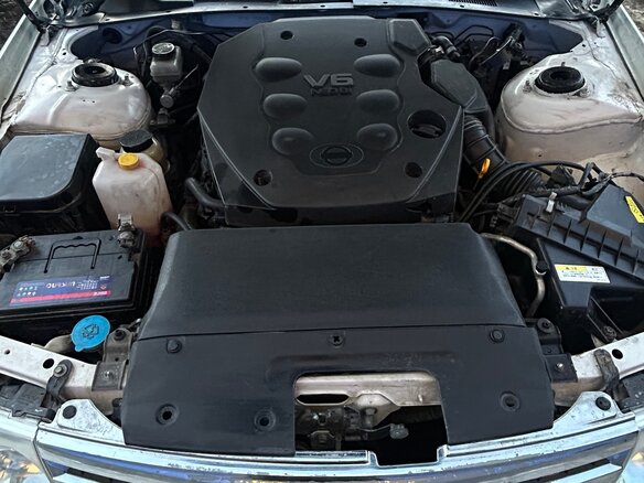 2002 Nissan Cedric X (Y34), белый, 700000 рублей - вид 21