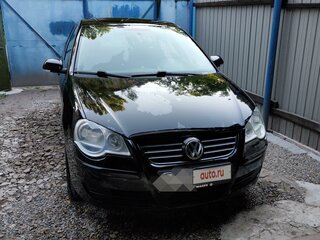 2008 Volkswagen Polo IV Рестайлинг, чёрный, 740000 рублей, вид 1