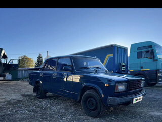 2003 Lada (ВАЗ) 2107, синий, 100000 рублей, вид 1