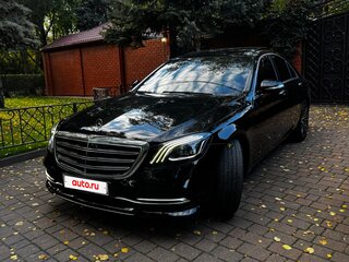2017 Mercedes-Benz S-Класс 350 d VI (W222, C217) Рестайлинг, чёрный, 4950000 рублей, вид 1