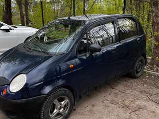 2005 Daewoo Matiz I Рестайлинг, синий, 170000 рублей, вид 2