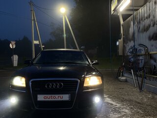 2006 Audi A8 Long II (D3) Рестайлинг, чёрный, 700000 рублей, вид 1