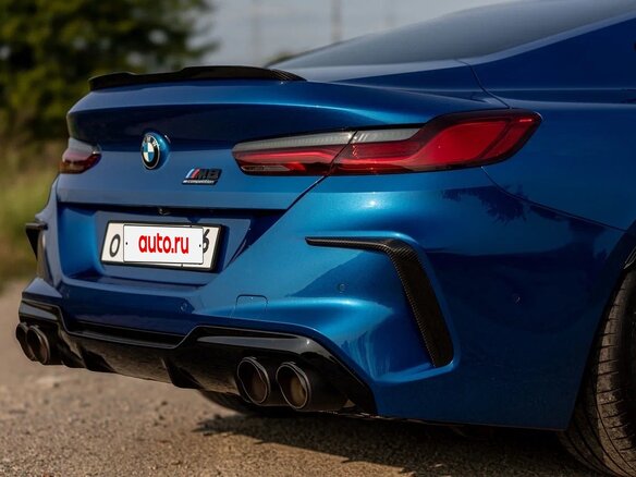2020 BMW M8 Competition I (F91/F92/F93), синий - вид 7