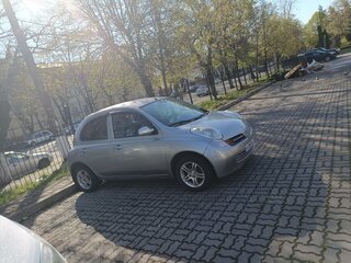 2003 Nissan Micra III (K12), серый, 430000 рублей, вид 3